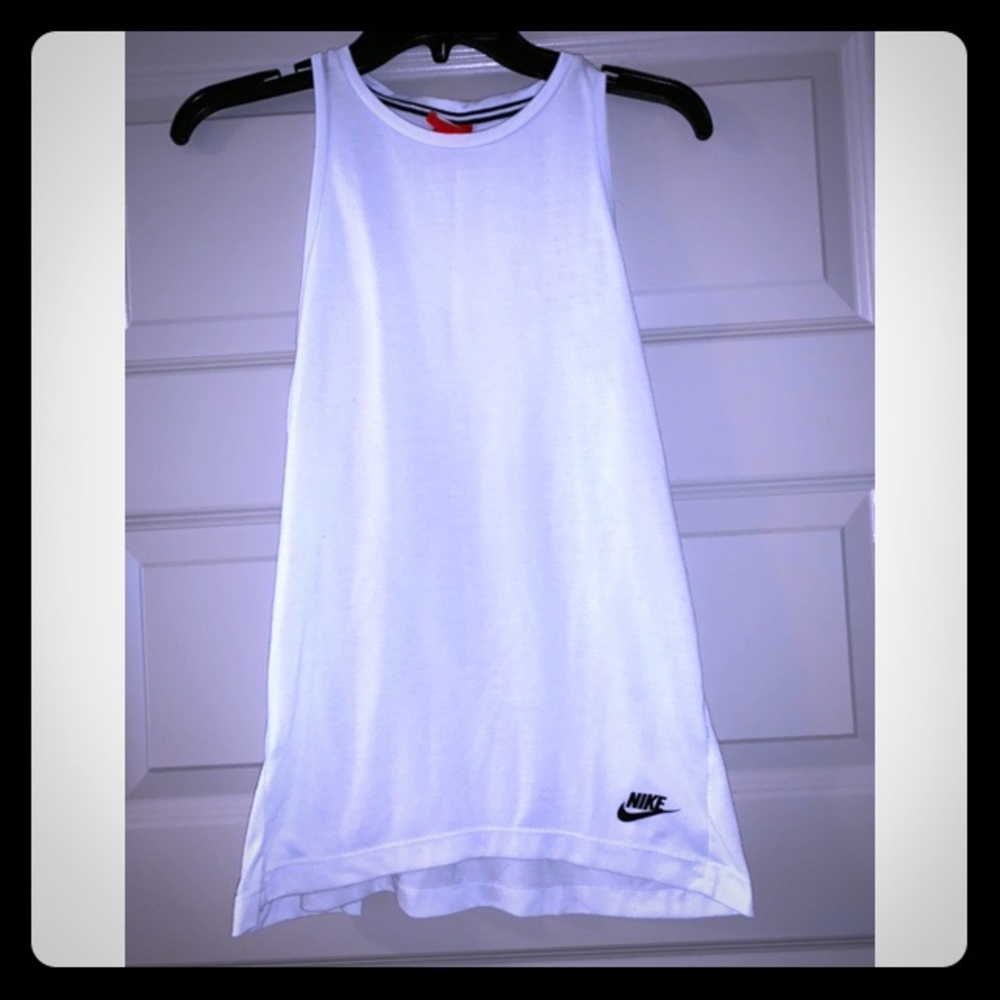 Nike Running Tank Top - Medium - White
